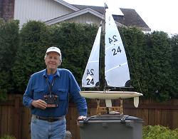 The Victoria One Design is an official  class in the American Model Yachting Association