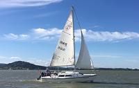 Sailing the Anne Marie on Fern Ridge Lake summer 2020 Sailing the Anne Marie on Fern Ridge Lake summer 2020