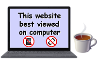 This website has been optimized for viewing on a computer and not on a phone or tablet