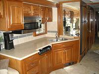 The Windseeker's expansive kitchen